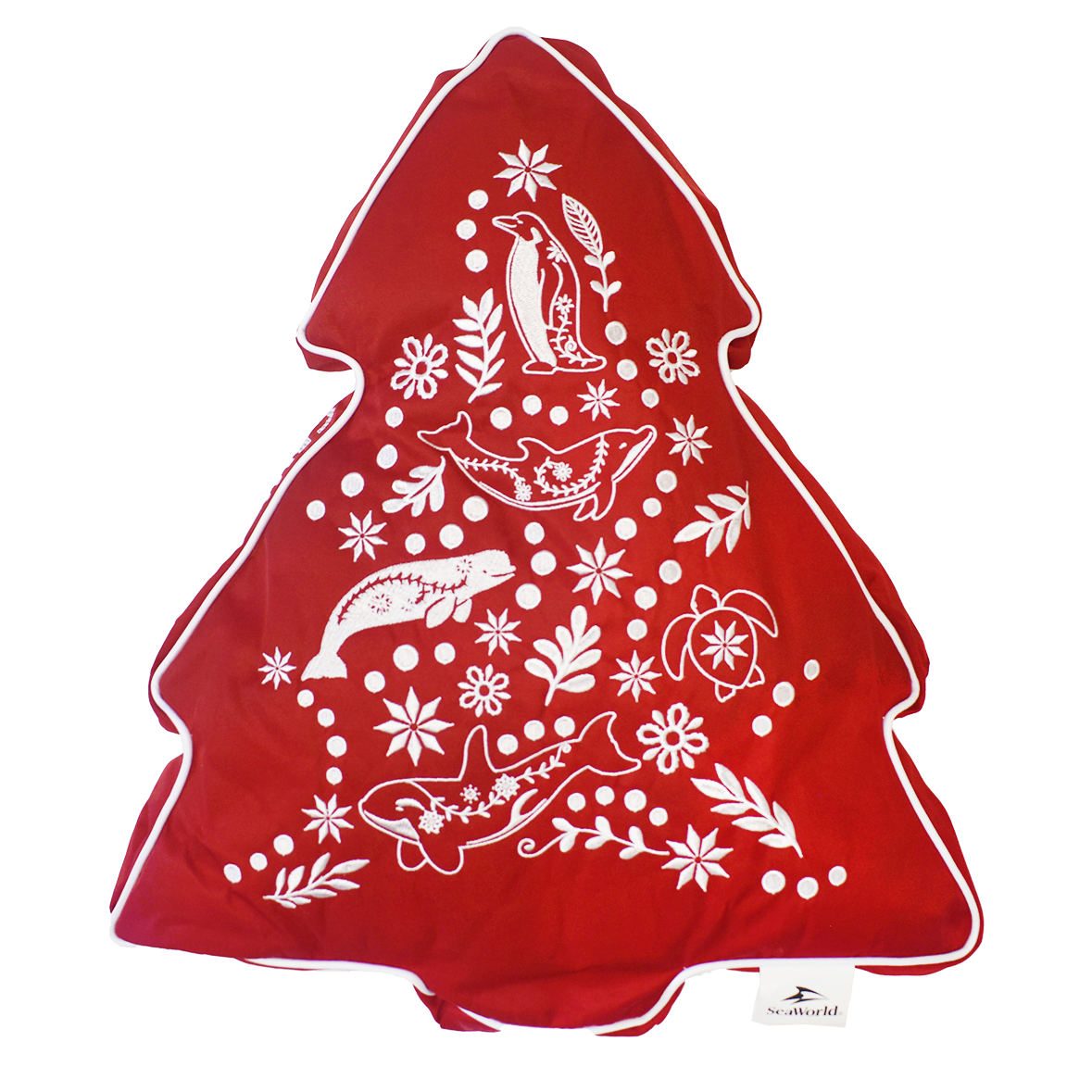 Nordic Christmas Tree Advent Pillow