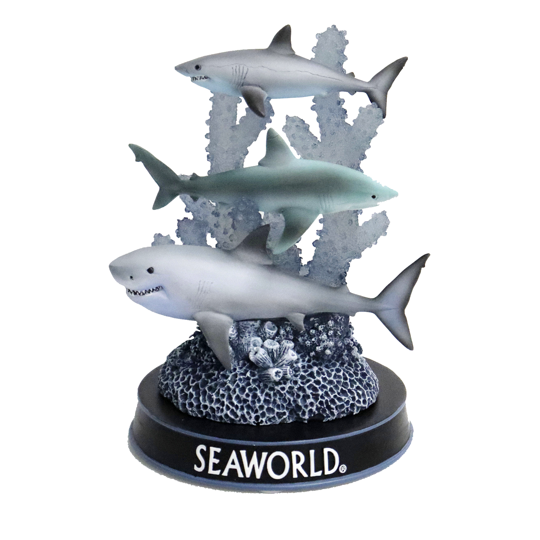 SeaWorld Shark Tooth Resin Figurine