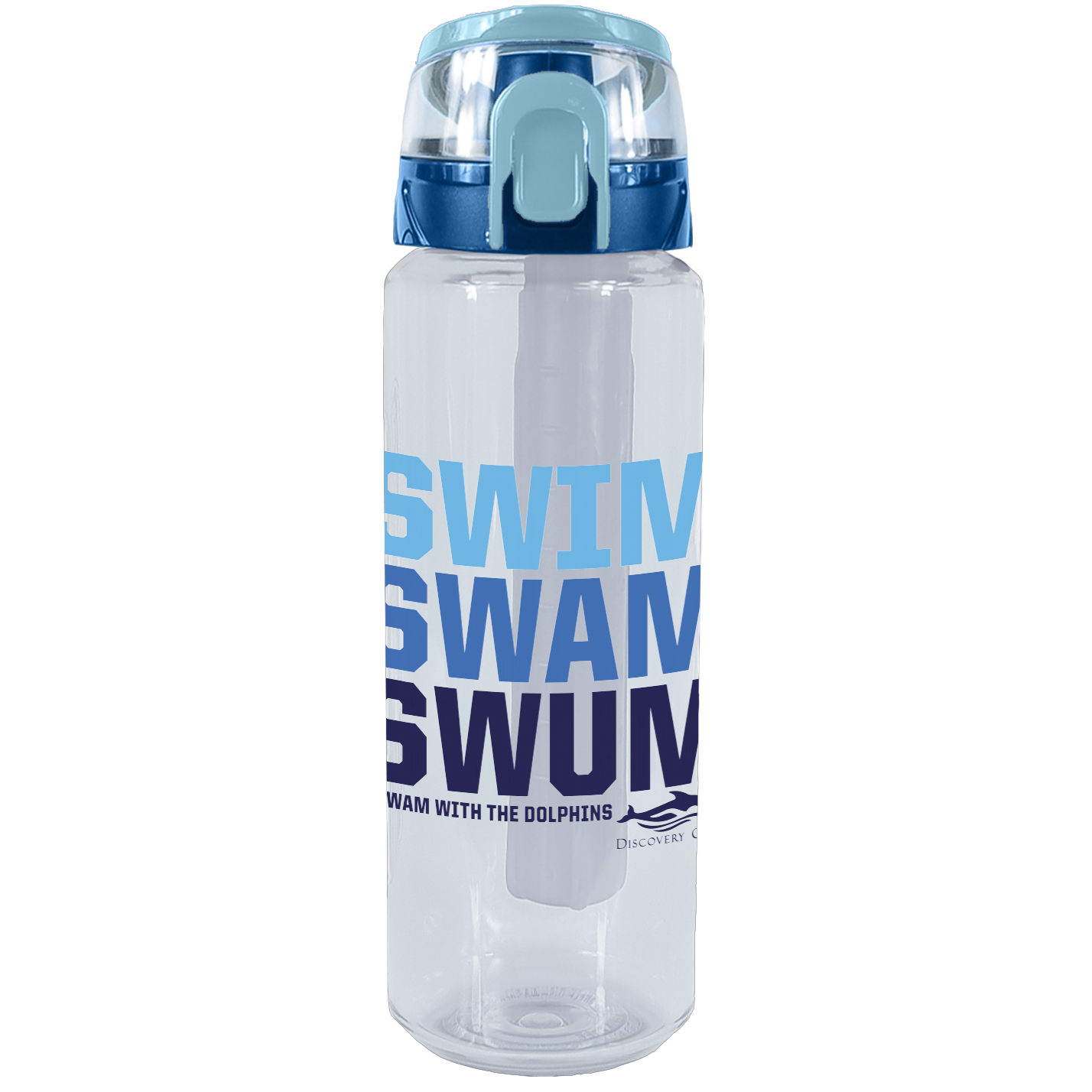Discovery Cove Swim Swam Swum Logo Bottle 32 Oz
