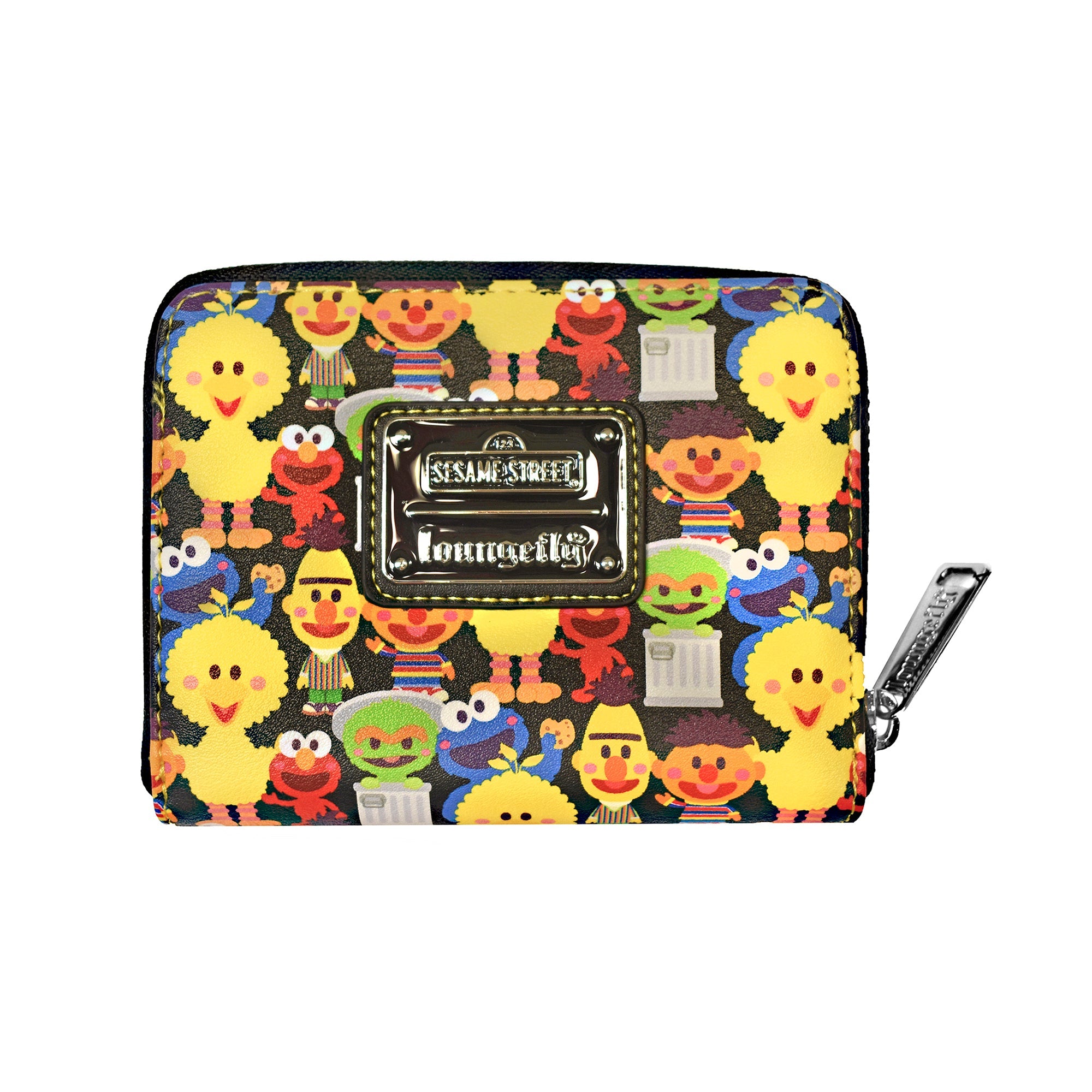 Sesame Street Loungefly Kawaii All Over Print Wallet front