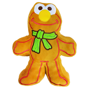 Sesame Street Gingerbread Elmo Plush 12”