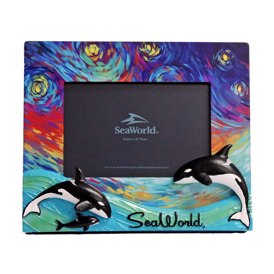 SeaWorld Orca Painter Frame