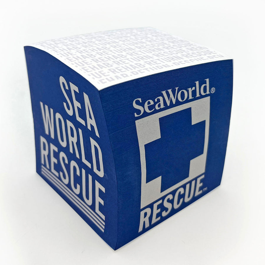 SeaWorld Rescue Notepad Cube