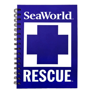 SeaWorld Rescue Navy and Mint Notebook