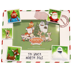 Rudolph The Red-Nosed Reindeer® Post Stamp 4x6 Frame