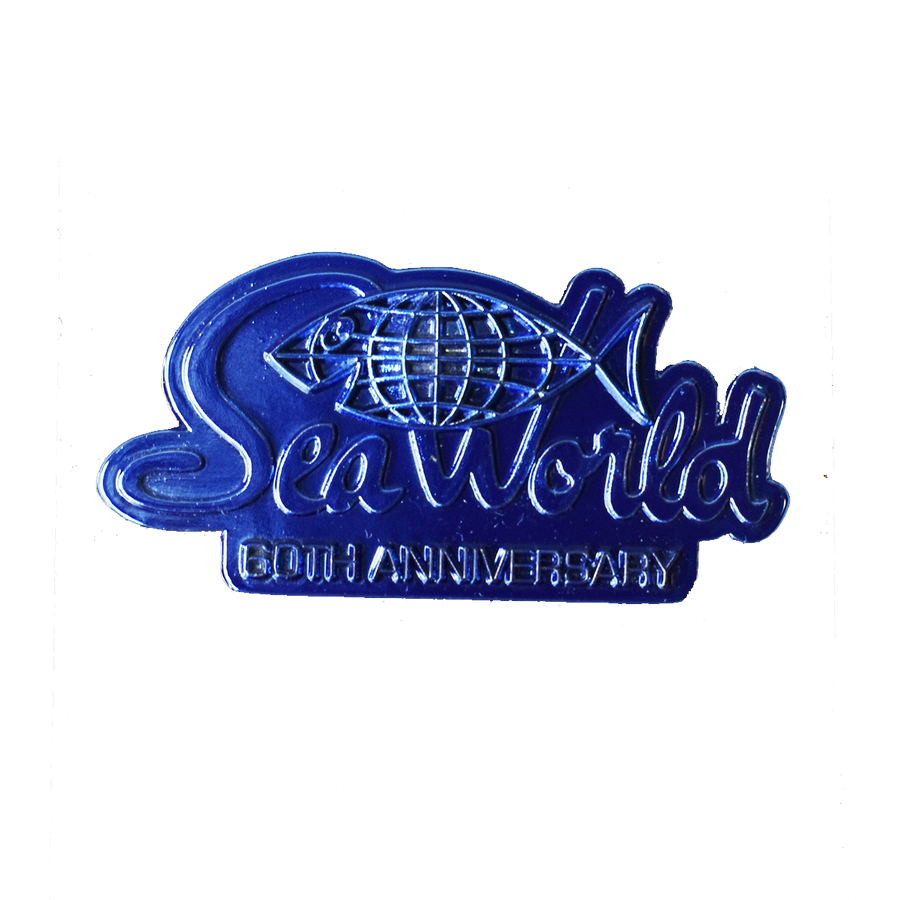 SeaWorld 60th Anniversary Bling PinSeaWorld 60th Anniversary Bling Pin