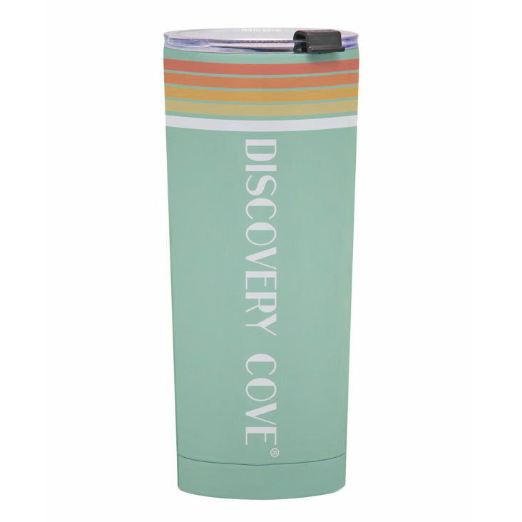 Discovery Cove Retro Sage Stainless Steel Tumbler 24 Oz