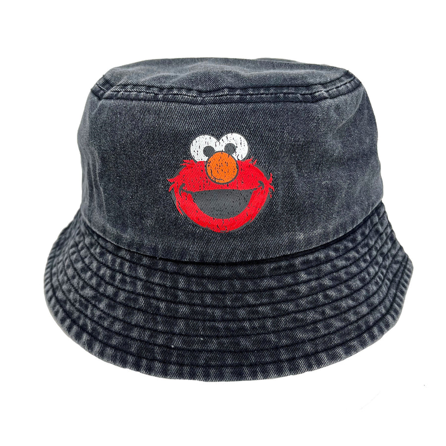 Sesame Street Elmo Mineral Wash Adult Bucket Hat