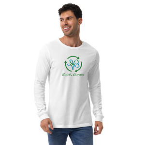 Busch Gardens Eco Adult White Long Sleeve Tee