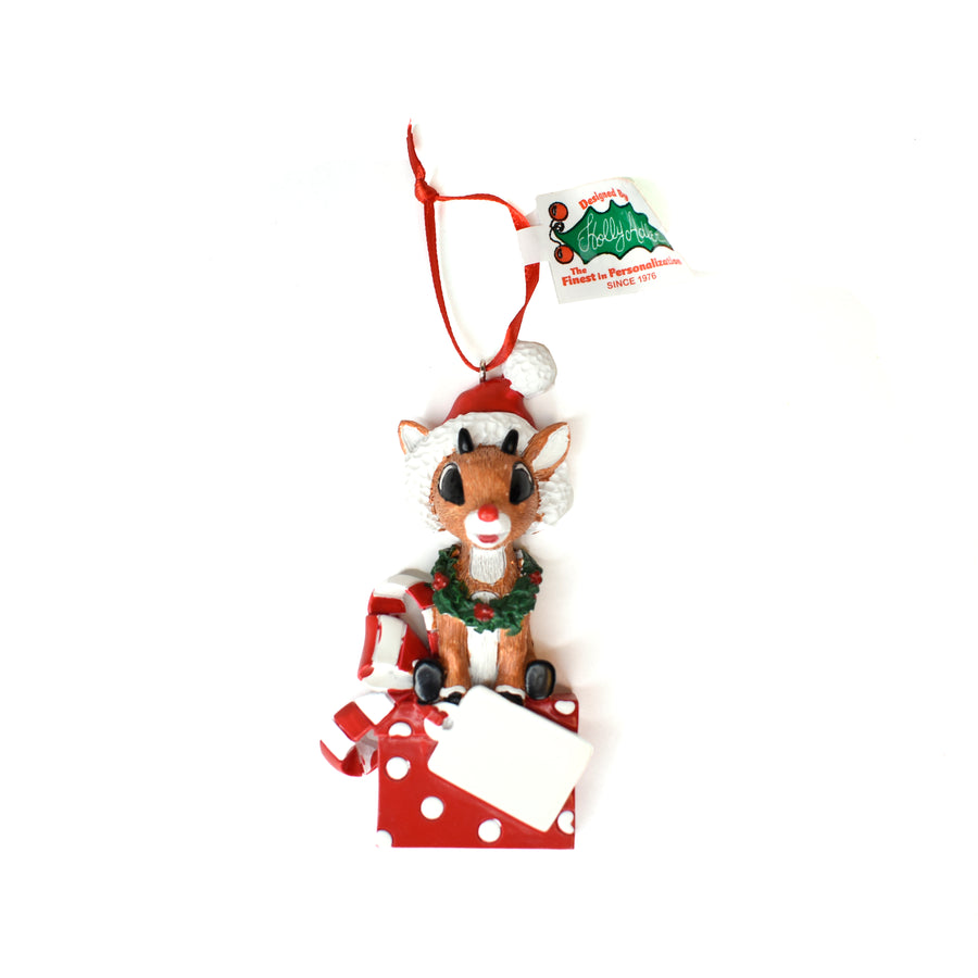 Rudolph the Red-Nosed Reindeer® Gift Personalization Ornament