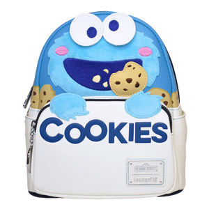 Sesame Street Loungefly Kawaii Cookie Monster Backpack