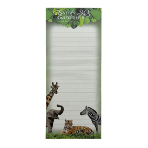Busch Gardens Tampa Magnetic Notepad