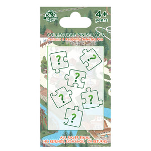 Busch Gardens Williamsburg Park Map Collectible Pin Set