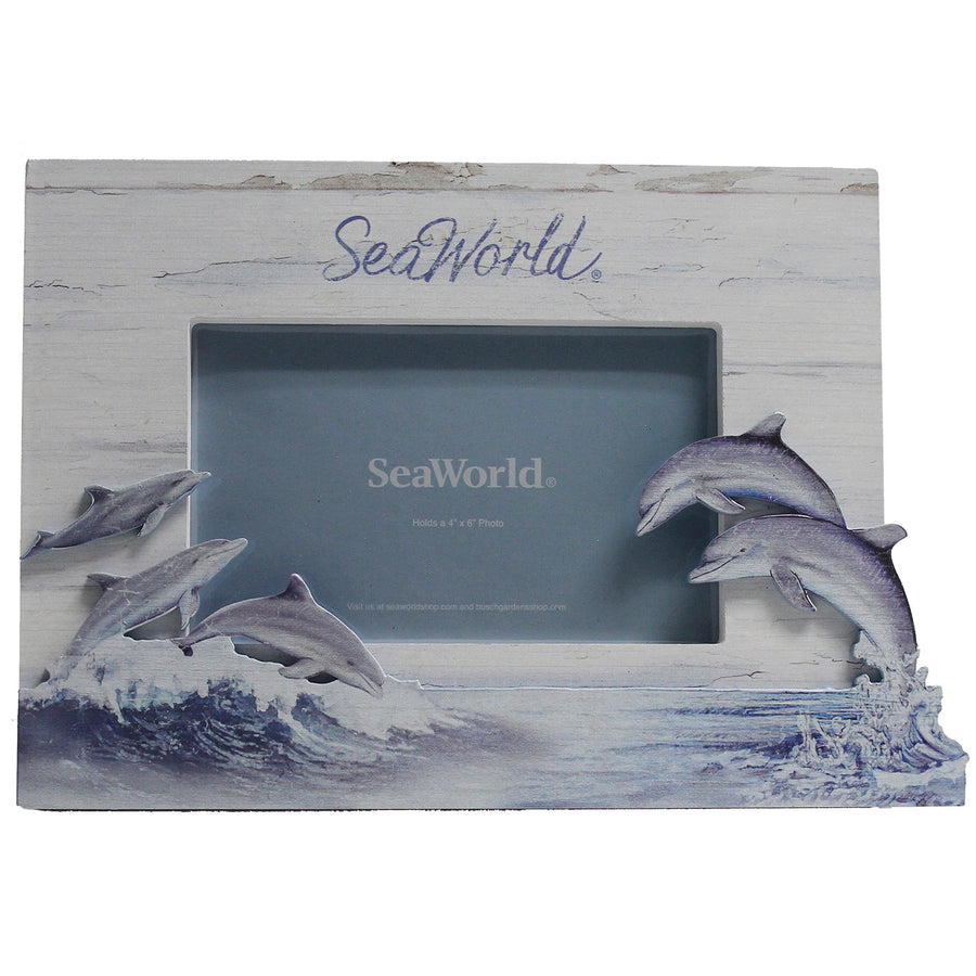 SeaWorld Dolphin Waves 4X6 Frame