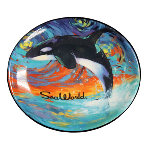 SeaWorld Orca Painter Trinket Dish