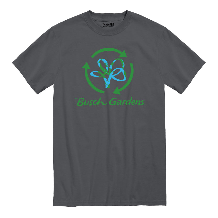 Busch Gardens Eco Adult Charcoal Tee