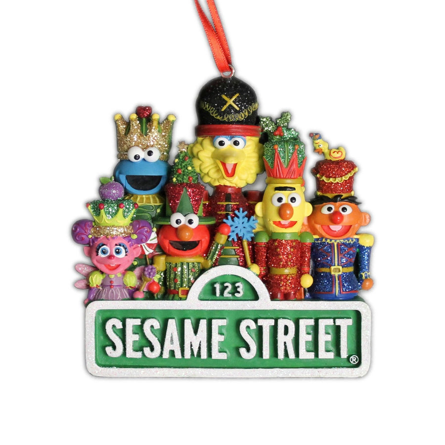 Sesame Street Nutcracker Multi-Character Ornament